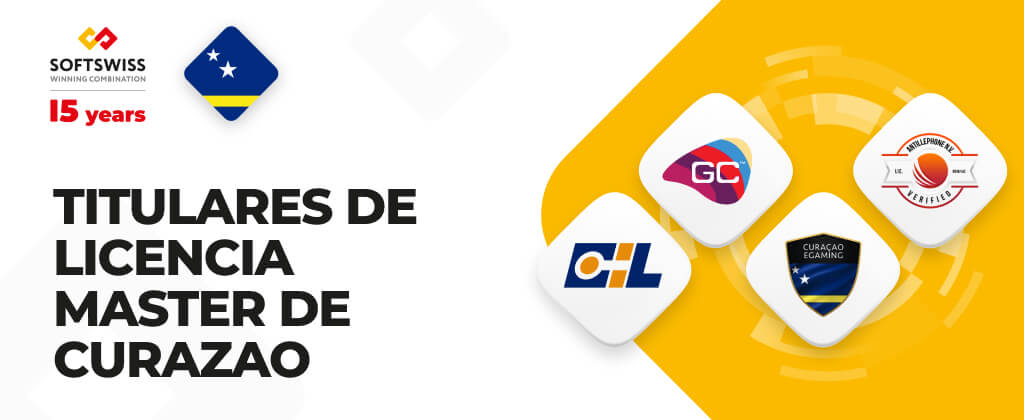 TITULARES DE LICENCIA MASTER DE CURAZAO