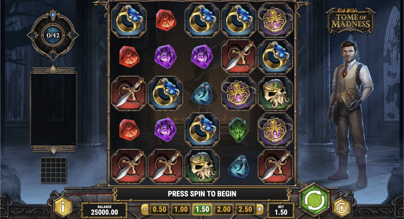 Rich Wilde and the Tome of Madness Play’n-GO